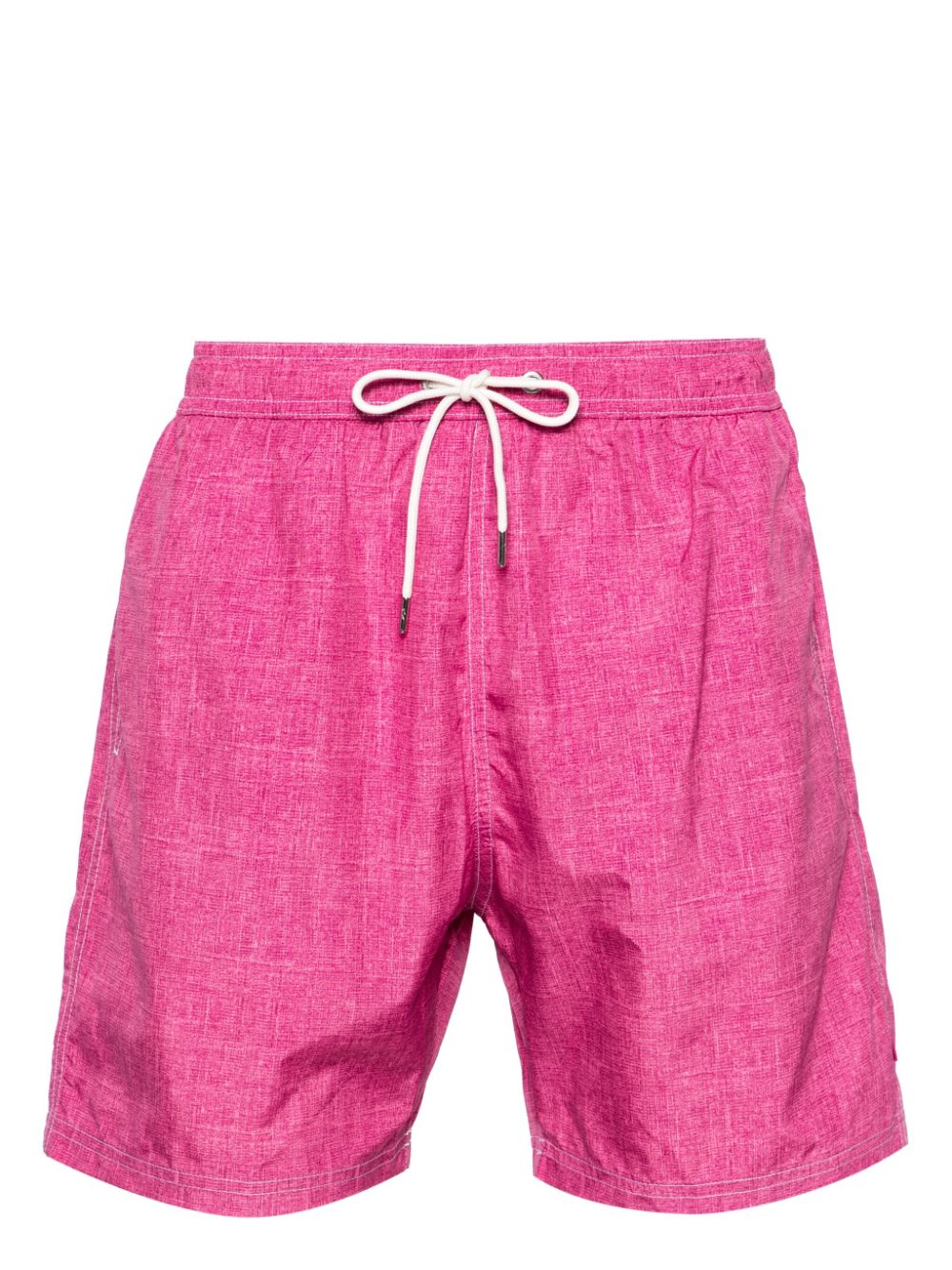 Paul & Shark Badeshorts mit Hai-Anhänger - Rosa von Paul & Shark