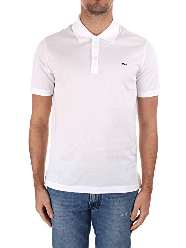 Paul & Shark Polo Uomo C0P1013 010 in Cotone piquè di Colore Bianco PE20 XXX von Paul & Shark