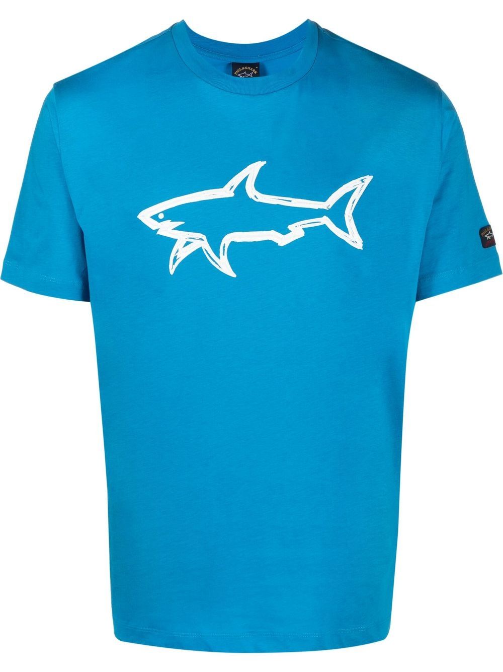 Paul & Shark T-Shirt mit Logo-Print - Blau von Paul & Shark