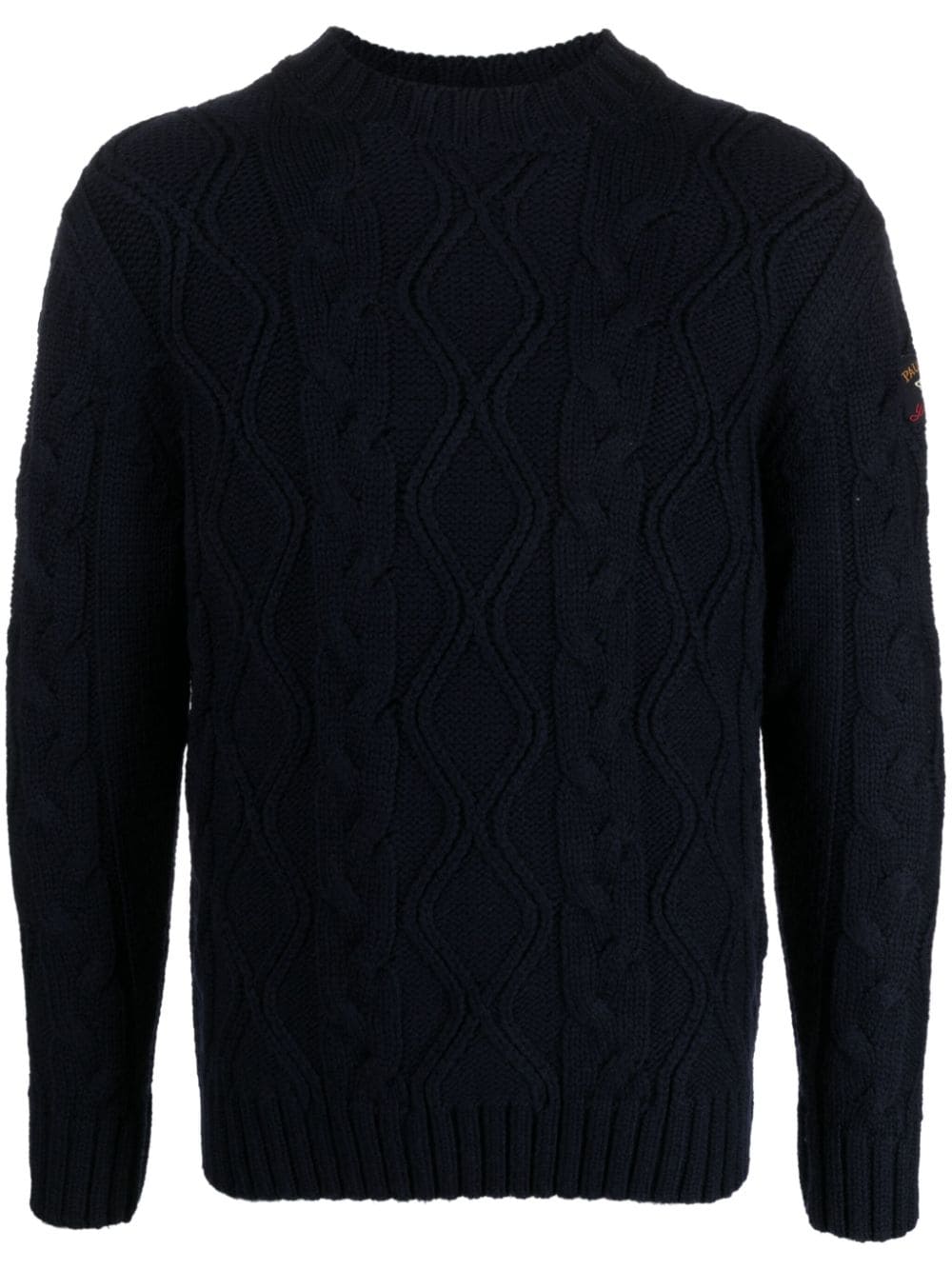 Paul & Shark Pullover mit Zopfmuster - Blau von Paul & Shark