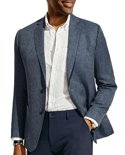 PaulJones Sakkos für Herren Regular Fit Blazer Sportlich Sakko Tracht Strech mit Tasche XL Dunkelblau 558S24-5 von PaulJones