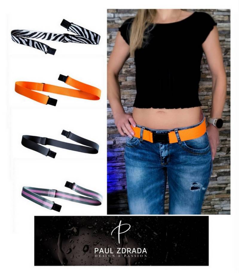 PaulZdrada Stoffgürtel Damen Gürtel Jeansgürtel Stoffgürtel mit Klick-Verschluss Modern 2025 PaulZdrada Stoffgürtel Damen Gürtel Jeansgürtel Stoffgürtel mit Klick-Verschluss Modern 2025 von PaulZdrada