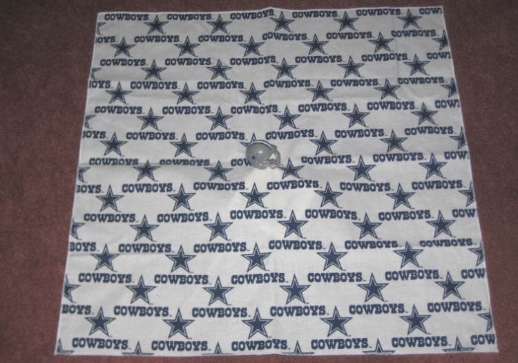 Dallas Cowboys Nfl Kopfbandana ~ 2 Größen Angeboten Ca. 22 1/2 "Oder 25" Quadratisch von PaulasFashions
