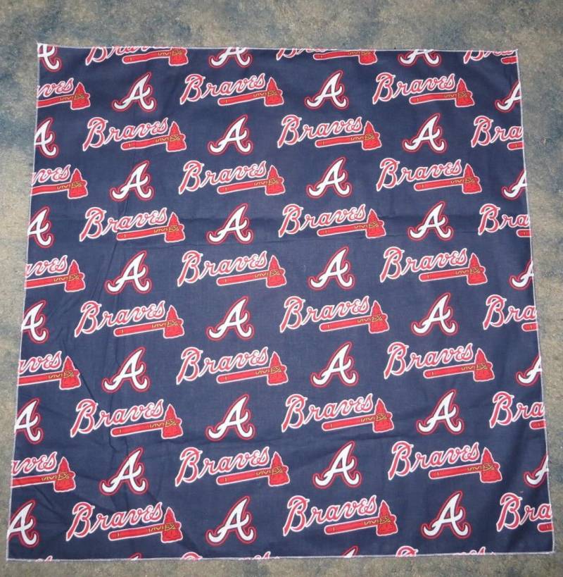 Mlb Atlanta Braves Baseball Kopf Bandana 2 Größen L & Xl Angeboten von PaulasFashions