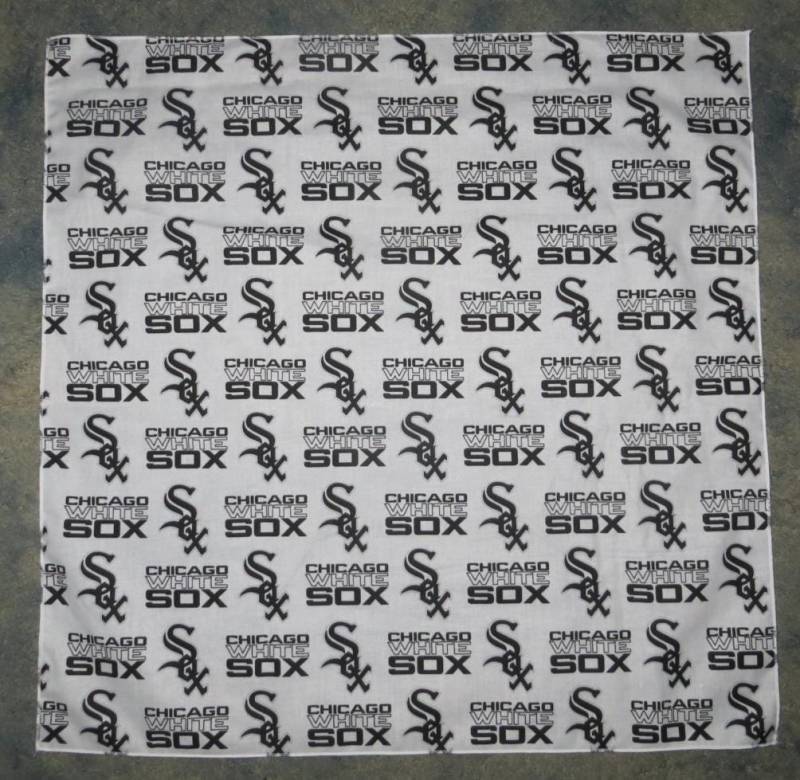 Mlb Chicago White Sox Baseball Kopf Bandana/Jubeltuch ~ 2 Größen Angeboten L & Xl Neu von PaulasFashions