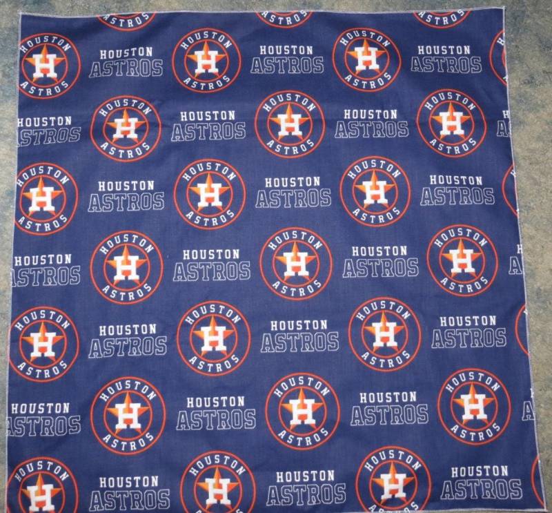 Mlb Houston Astros Baseball Kopf Bandana/Jubeltuch ~ 2 Größen Angeboten L & Xl Neu von PaulasFashions