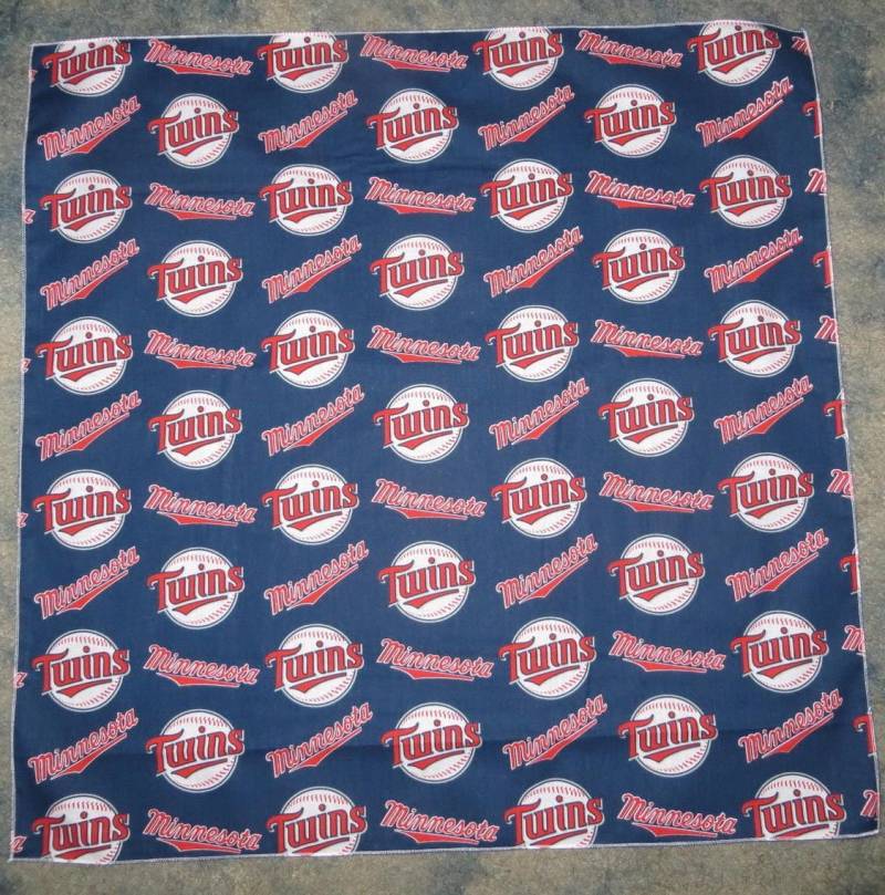 Mlb Minnesota Twins Baseball Kopf Bandana 2 Größen Angeboten von PaulasFashions