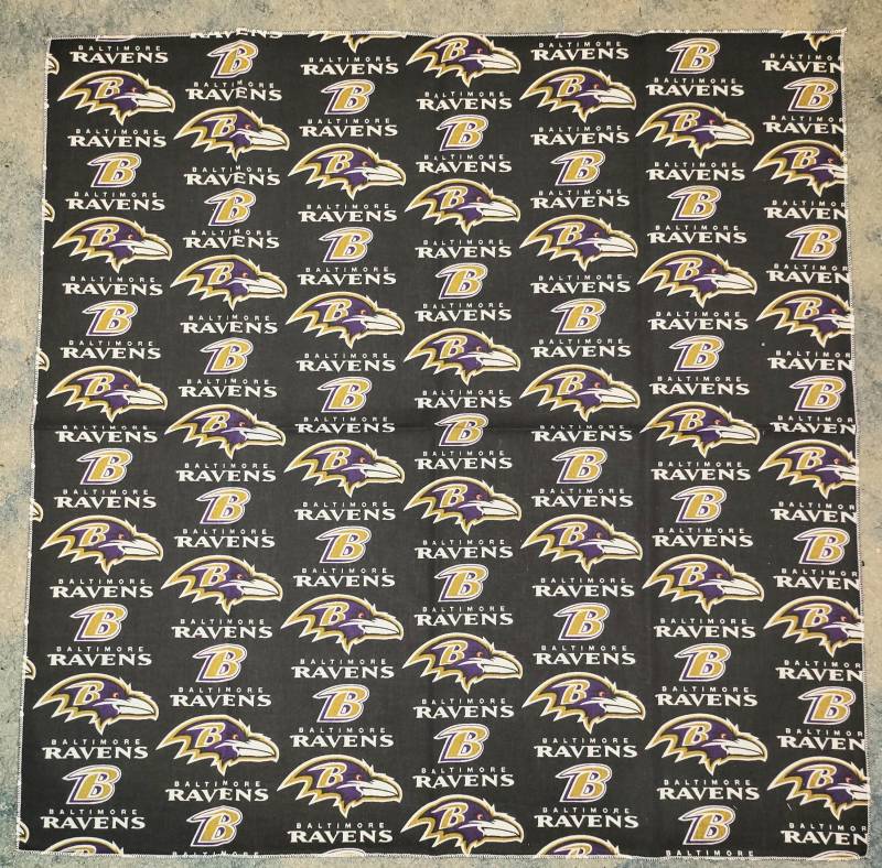 Nfl Baltimore Ravens Football Head Bandana 2 Größen Angeboten Large & Xl von PaulasFashions