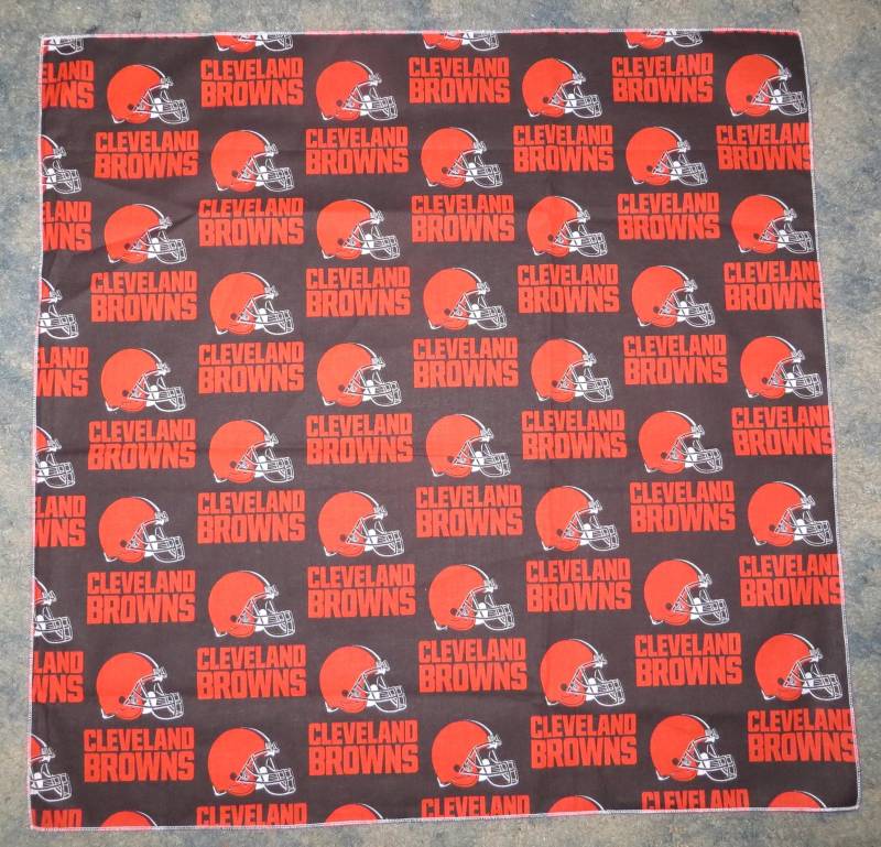Nfl Cleveland Browns Kopfbandana 2 Größen Angeboten ~ L 22 1/2 & Xl 25" Ca. Neu von PaulasFashions