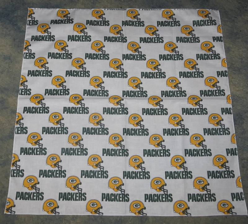 Nfl Green Bay Packers Head Bandana "Weißer Hintergrund" 2 Größen L & Xl Angeboten." von PaulasFashions
