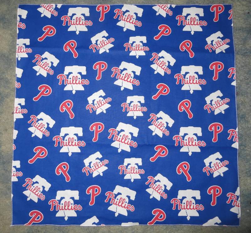 Philadelphia Phillies Mlb Blau Baseball Kopf Bandana ~ 2 Größen Angeboten L & Xl von PaulasFashions
