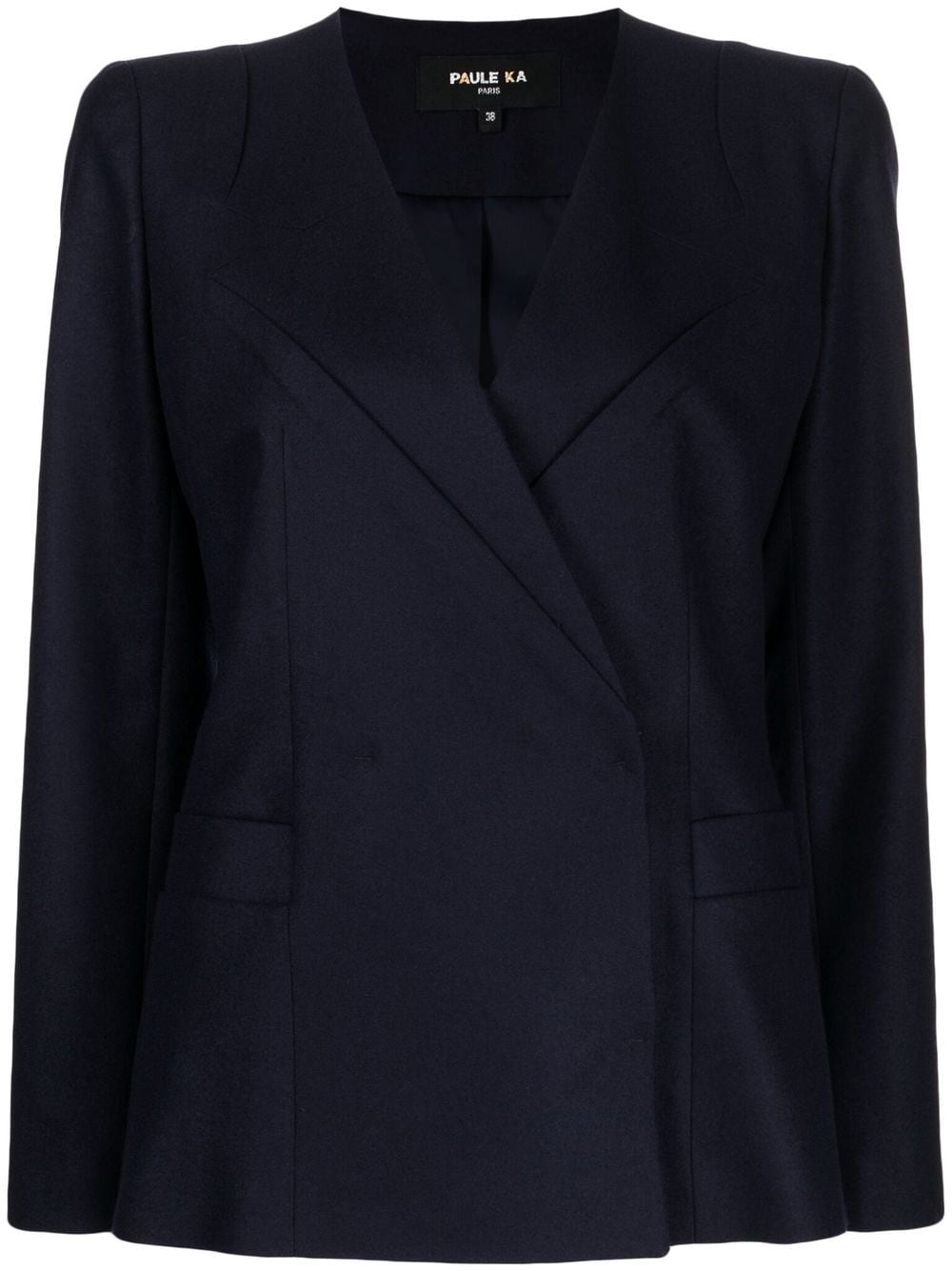 Paule Ka Asymmetrischer Blazer - Blau von Paule Ka