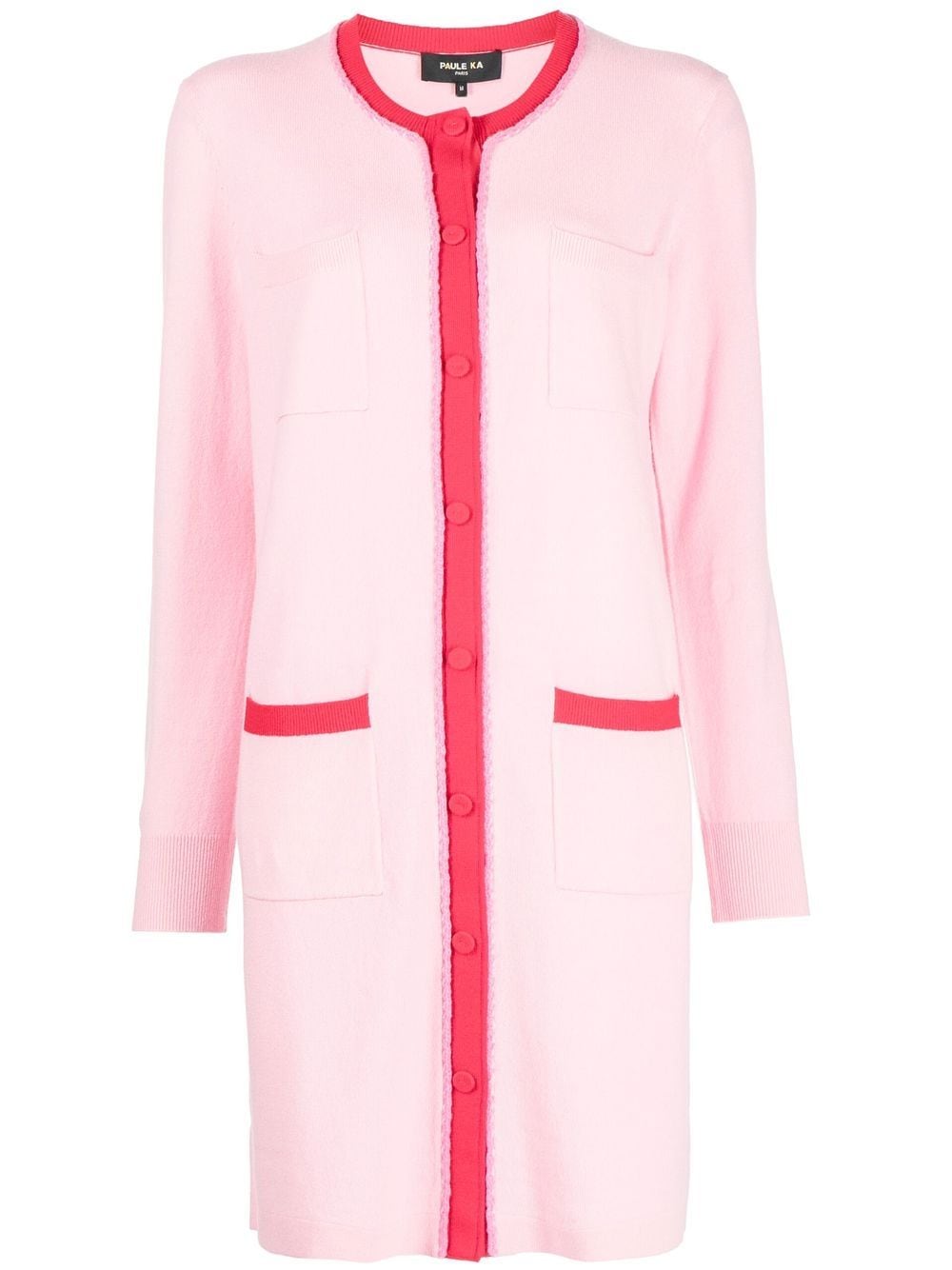 Paule Ka Cardigan-Kleid - Rosa von Paule Ka