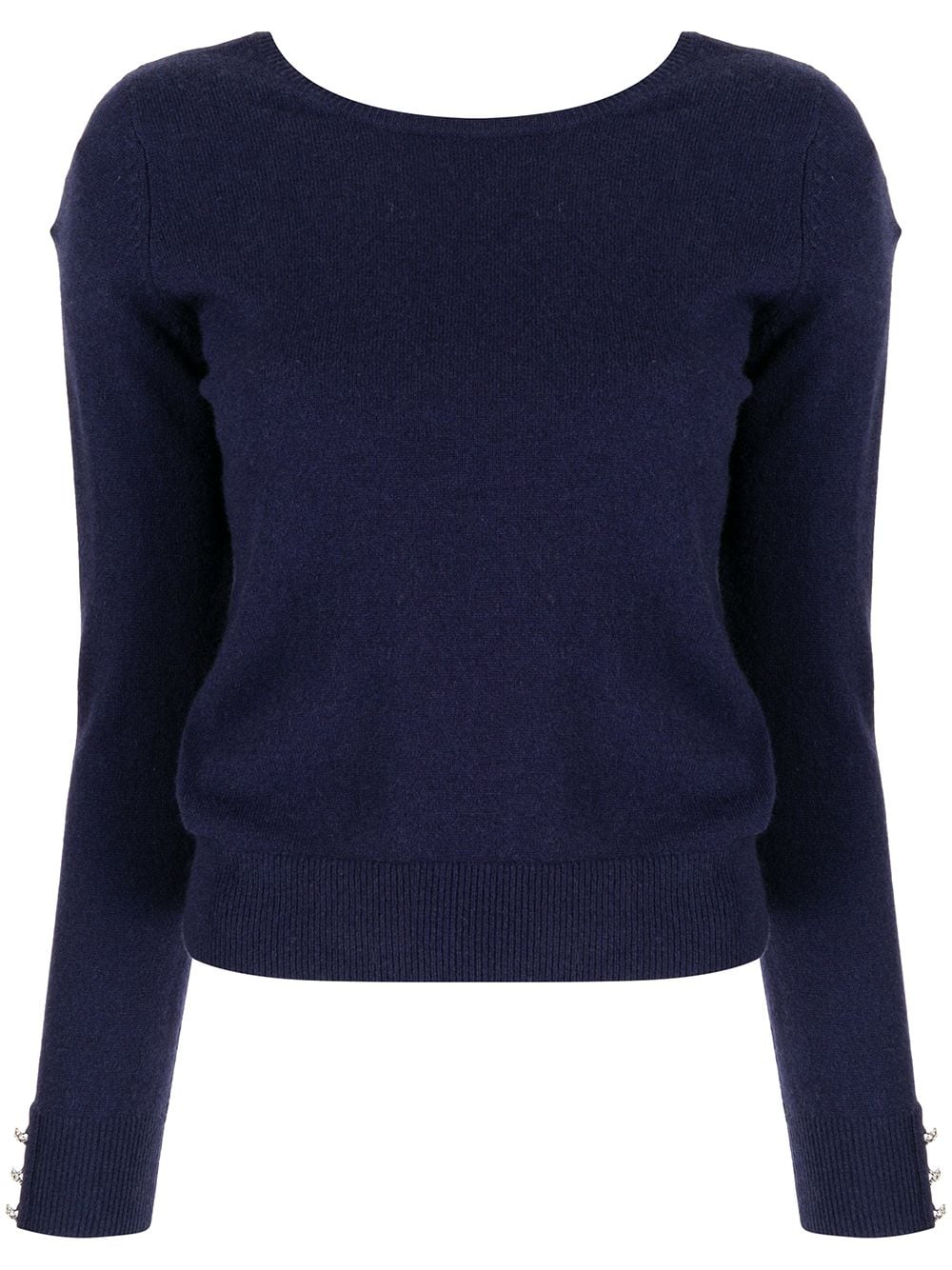 Paule Ka Klassischer Kaschmirpullover - Blau von Paule Ka