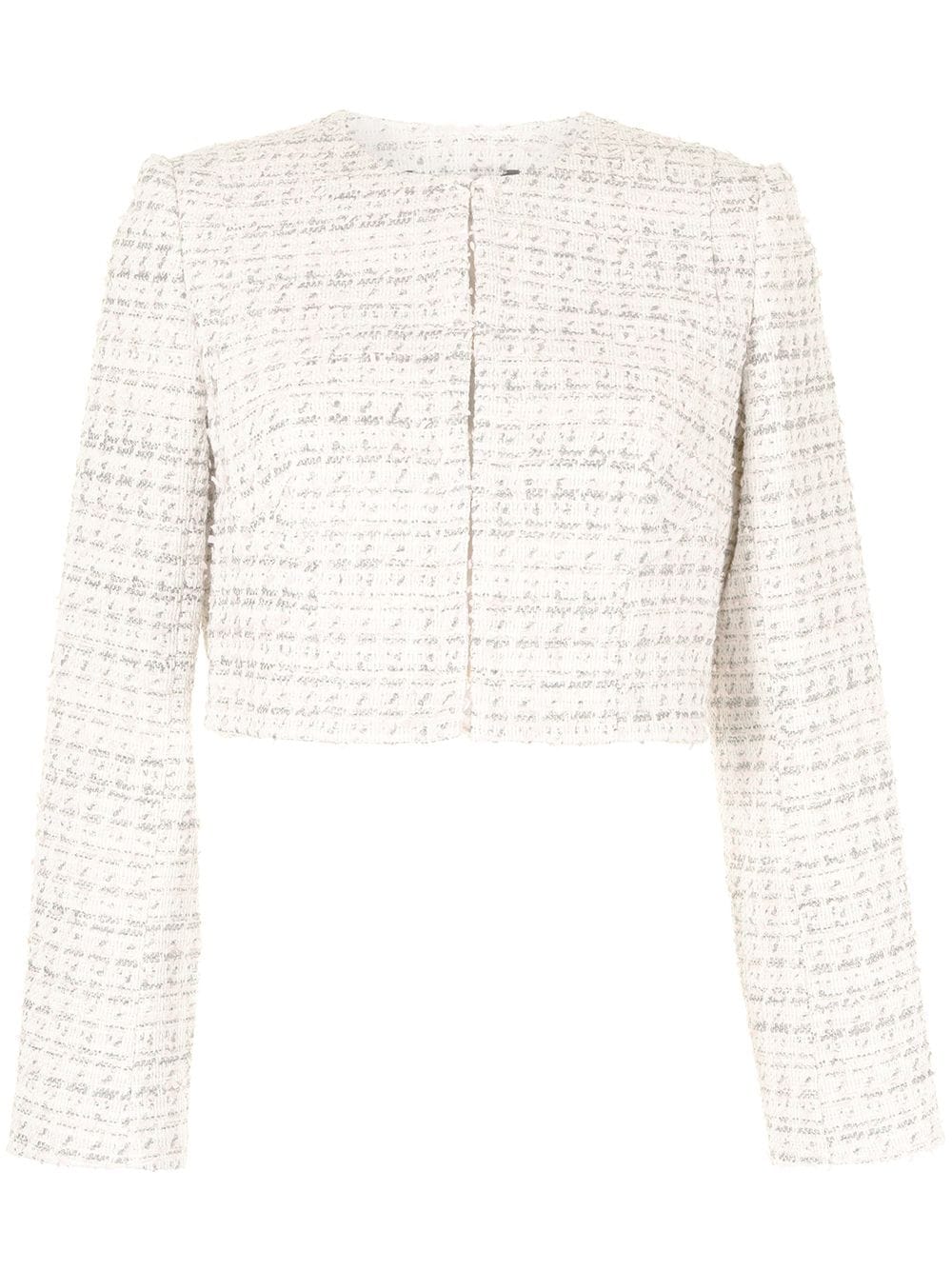 Paule Ka Tweed-Jacke im Cropped-Design - Rosa von Paule Ka