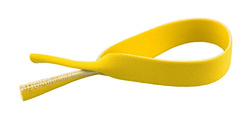 Elastisches Neopren Sportband / Brillenband / Sportbrillenband / Brilenkordel in verschiedenen Farben (Sonnengelb) von Paule & Knopf