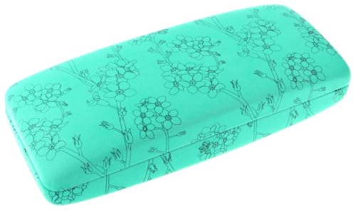 Paule & Knopf Brillenetui VERGISSMEINNICHT mit Metallscharnier in der Farbe Mintgrün von Paule & Knopf