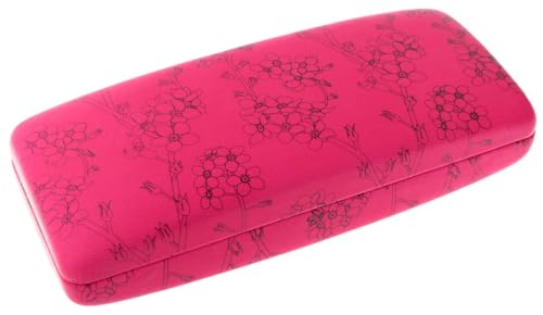 Paule & Knopf Brillenetui VERGISSMEINNICHT mit Metallscharnier in der Farbe Pink von Paule & Knopf