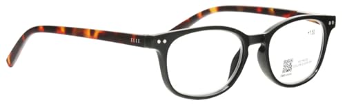Paule & Knopf Gemusterte ELLE Lesebrille EL15951 in verschiedenen Stärken mit hochwertigem Federscharnier + 1,50 dpt von Paule & Knopf