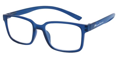 Paule & Knopf Stilvolle Vollrand-Lesebrille MNR2 aus robustem Kunststoff mit flexiblem Federscharnier und Nackenhalterfunktion Blau +3,00 dpt Paule & Knopf Stilvolle Vollrand-Lesebrille MNR2 aus robustem Kunststoff mit flexiblem Federscharnier und Nackenhalterfunktion Blau +3,00 dpt von Paule & Knopf