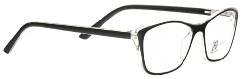 Paule & Knopf Tolle ELLE Lesebrille EL15941 mit hochwertigem Federscharnier in verschiedenen Stärken Schwarz - BK + 1,50 dpt von Paule & Knopf