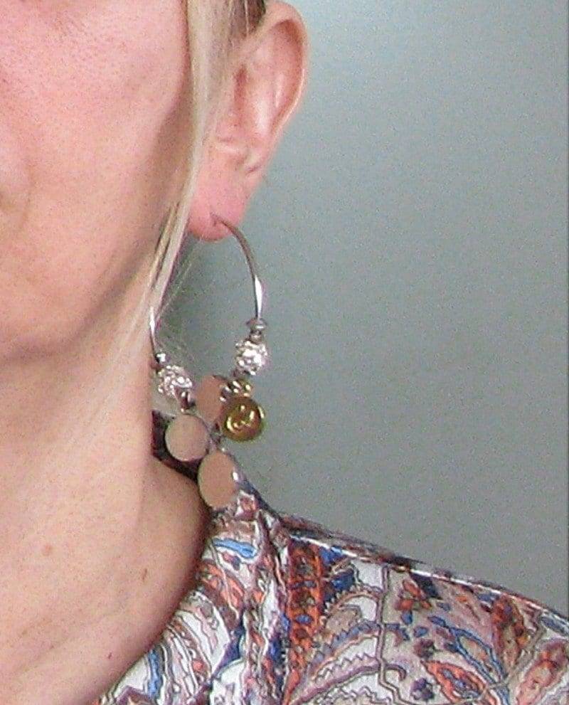 Creolen Von Christian Lacroix Für Ohrlöcher, Paulettevintage-Schmuck von PauletteVintage