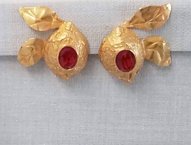 Ohrclips Christian Lacroix, Paulettevintage-Schmuck von PauletteVintage