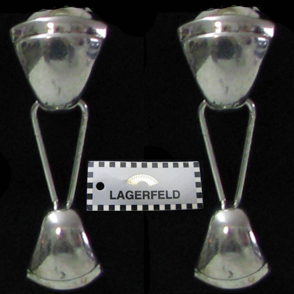 Ohrhänger, Ohrclips, K.lagarfeld Paulettevintage Schmuck Ohrhänger, Ohrclips, K.lagarfeld Paulettevintage Schmuck von PauletteVintage