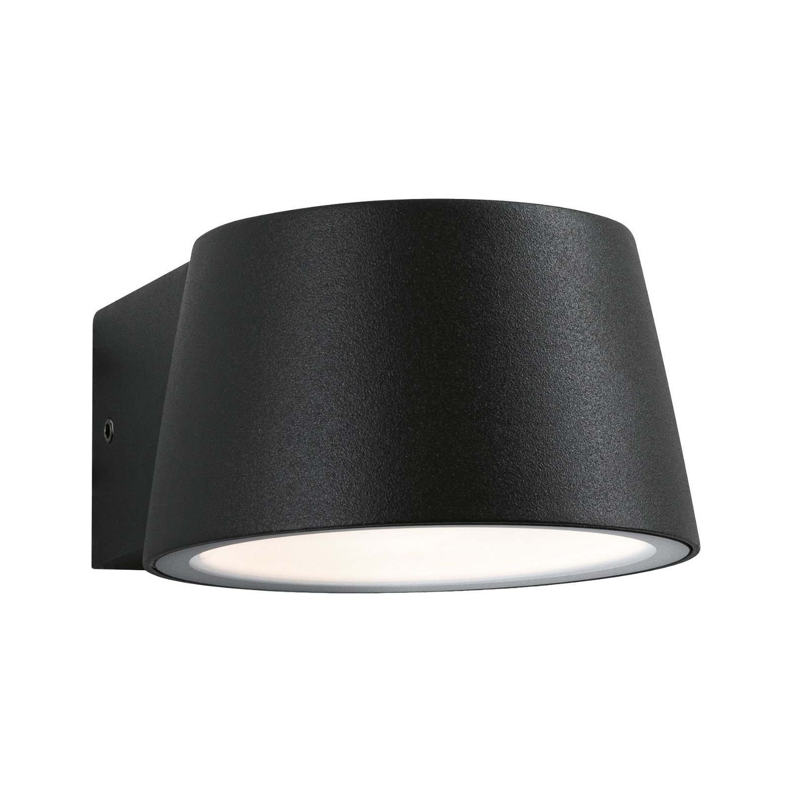 Paulmann LED Außen-Wandleuchte "Capea IP44 96x128mm 3000K 6W 500lm 230V Anthrazit Aluminium", 1 flammig-flammig von Paulmann