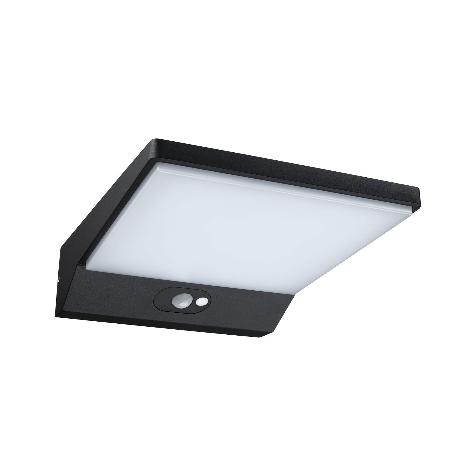 Paulmann LED Außen-Wandleuchte "Ronea IP44 180x250mm 3000K 10,5W 680lm 230V Dunkelgrau Aluminium", 1 flammig-flammig von Paulmann