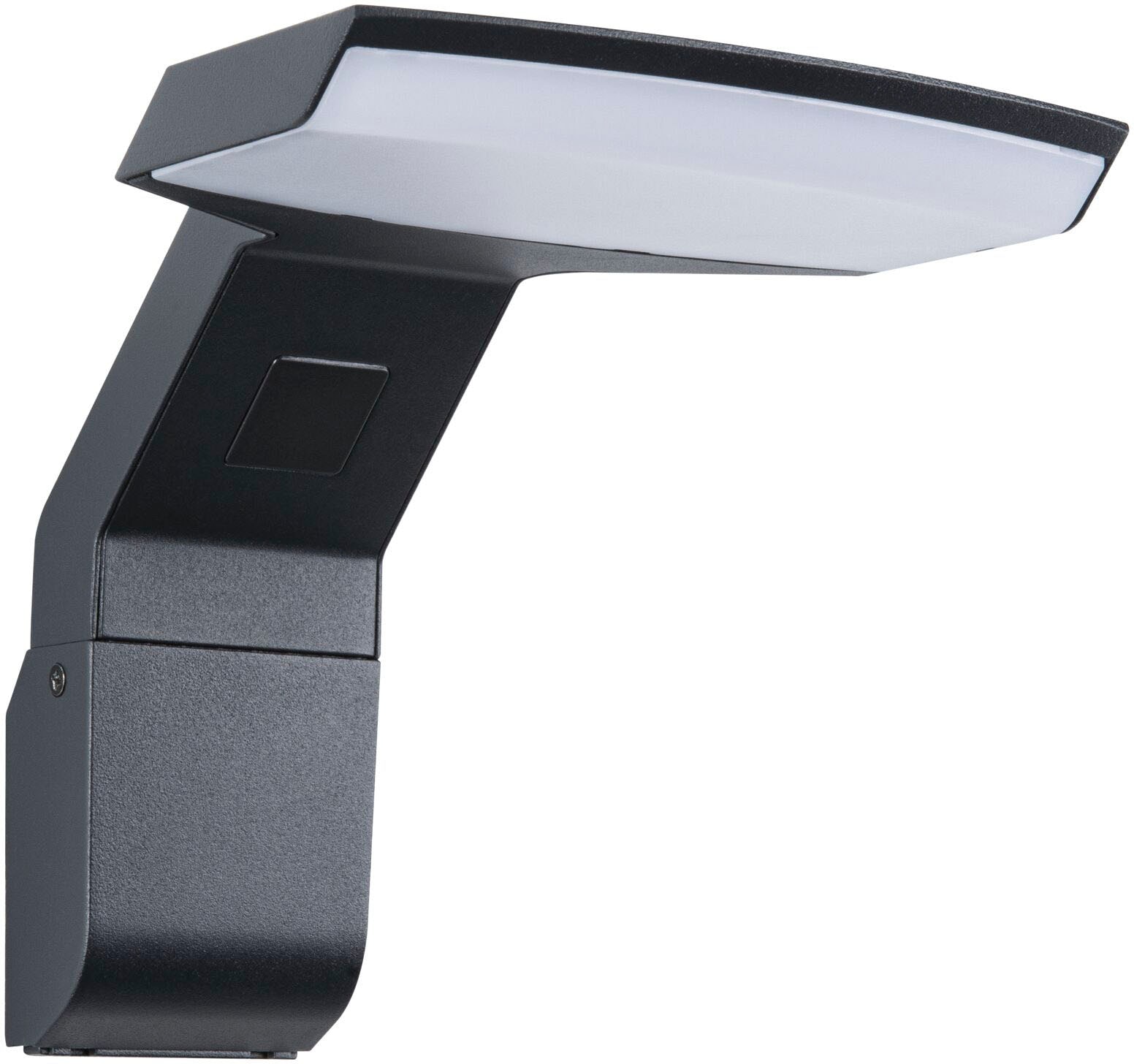 Paulmann LED Außen-Wandleuchte "Zenera 230V 3000K anthrazit" Warmweiß seewasserresistent von Paulmann