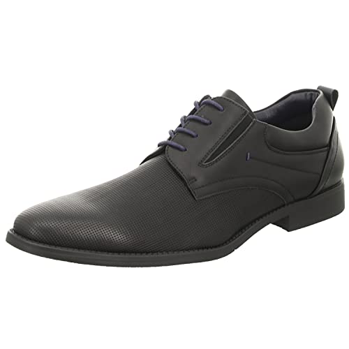 Paulo G. D2022J04-BK Herren Schnürhalbschuh, Größe 45 von Paulo G.