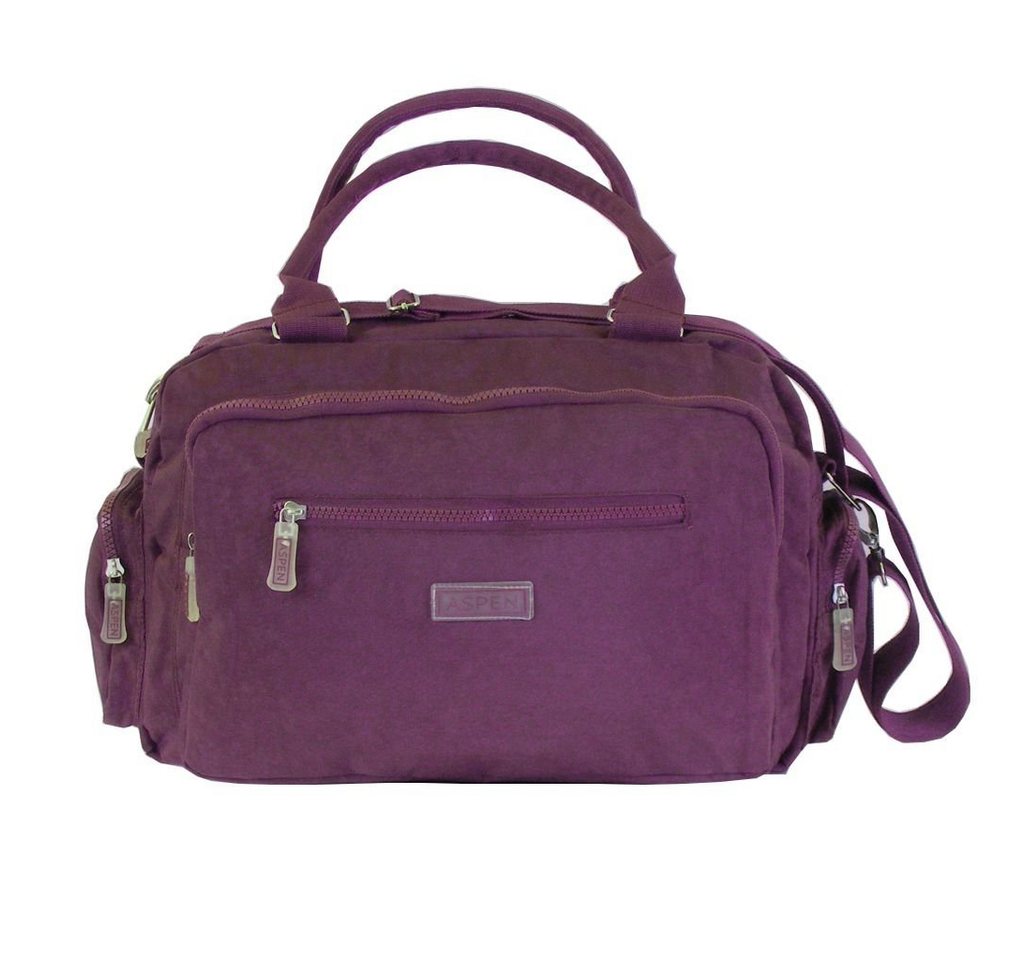 Pavini Schultertasche Pavini Aspen violett Schultertasche Shopper Damen Tasche Nylon 19042 von Pavini