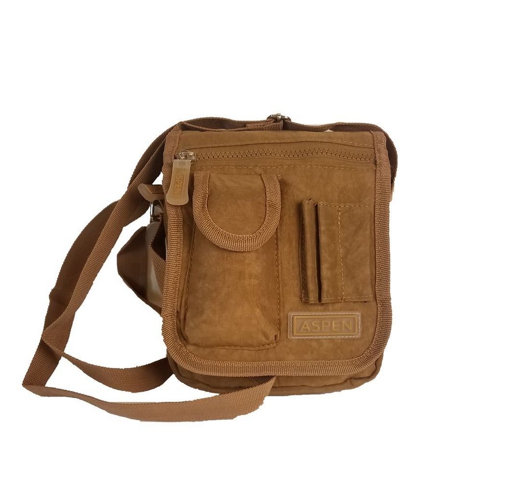 Pavini Umhängetasche Pavini Aspen khaki Umhängetasche Damen Tasche Nylon klein 19786 von Pavini