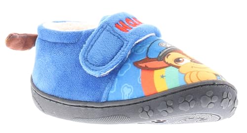 PAW PATROL, Jungen oder Mädchen, Hausschuhe für Kinder mit Klettverschluss, Blau, Größe 6 UK, 23 EU von PAW PATROL