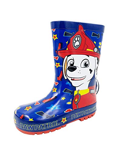 Paw Patrol Chase and Marshall Gummistiefel, dick, Blau - blau - Größe: 20 EU von PAW PATROL