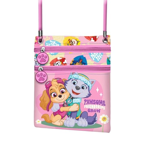 Paw Patrol Friendship-Action Vertikal Schultertasche, Rosa, 15,5 x 18 cm von PAW PATROL