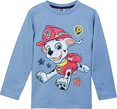 PAW PATROL Jungen T-Shirt mit Marshall 82052 blau, Größe 128, 8 Jahre von PAW PATROL