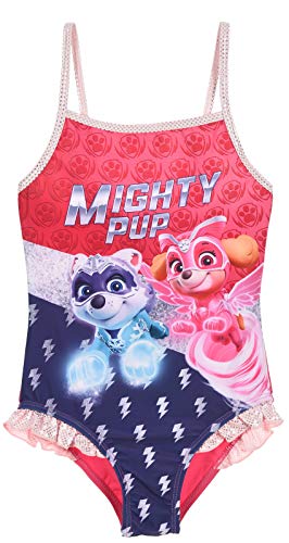 Paw-Patrol Mädchen Badeanzug (Pink 4, 98) von Paw-Patrol