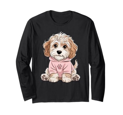 Niedliches Cockapoo-Welpen-Design für Hundeliebhaber und Mädchen Langarmshirt Niedliches Cockapoo-Welpen-Design für Hundeliebhaber und Mädchen Langarmshirt von Paw-sitively Adorable Cockapoo Apparel for All