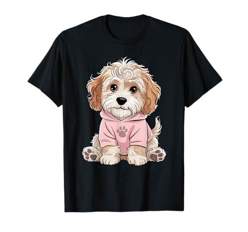 Niedliches Cockapoo-Welpen-Design für Hundeliebhaber und Mädchen T-Shirt Niedliches Cockapoo-Welpen-Design für Hundeliebhaber und Mädchen T-Shirt von Paw-sitively Adorable Cockapoo Apparel for All