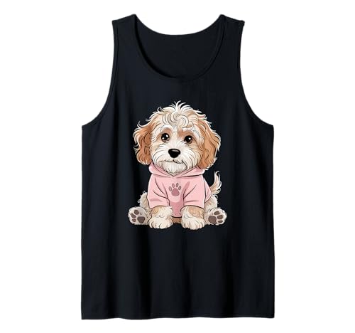 Niedliches Cockapoo-Welpen-Design für Hundeliebhaber und Mädchen Tank Top Niedliches Cockapoo-Welpen-Design für Hundeliebhaber und Mädchen Tank Top von Paw-sitively Adorable Cockapoo Apparel for All