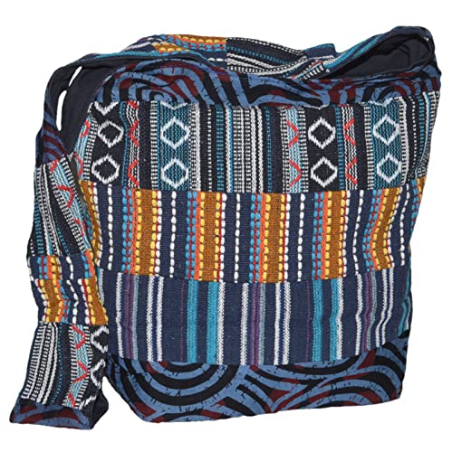 Pawakabano Indische Tasche Umhängetasche Schultertasche Beuteltasche Freizeittasche Hippie B 11.02 von Pawakabano