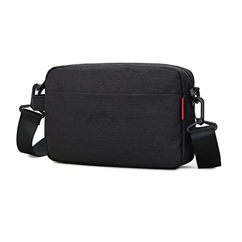 Pawleso Herren Umhängetasche Lässig Brusttaschen Mittelgroße Schultertasche Männer Messenger Bag, Nylon Wasserdichte Haltbare Kleine Quadratische Tasche von Pawleso