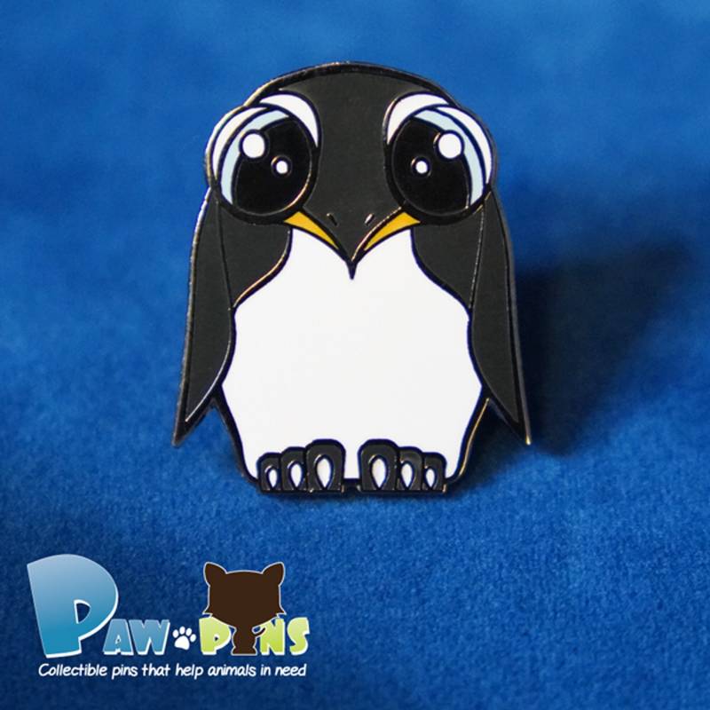 Süßer Pinguin Emaille Pin, Pin Geschenk, Harte Tier Tierliebhaber Rucksack Lustiger - Percy Der von Pawpinspins