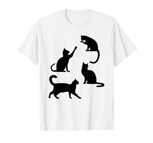 Paws Purr Cat Mama Katze Papa Kätzchen Meow Katze Junge Katze Mädchen T-Shirt von Paws Bro Paws Dude Gen Zer Alpha Teen High School