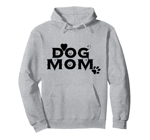 Dog Mom Groovy Logo Herz Welpen Pfote Muttertag Mama Luv Pullover Hoodie Dog Mom Groovy Logo Herz Welpen Pfote Muttertag Mama Luv Pullover Hoodie von Paws up for peace