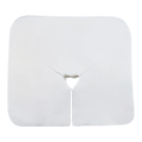 100 Stück Gesichtswiegenabdeckungen für Massagestühle, Einweg-Bettlaken, 40 x 30 cm, für saubere Umgebungen, Spas, Salons, dicke Baumwolle 100 Stück Gesichtswiegenabdeckungen für Massagestühle, Einweg-Bettlaken, 40 x 30 cm, für saubere Umgebungen, Spas, Salons, dicke Baumwolle von PawwJoy