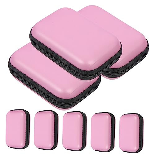 PawwJoy Tragbare Reise-Kabel-Organizer-Tasche, doppelte Aufbewahrungstasche für elektronisches Zubehör für Kopfhörer und Ladekabel, kompaktes EVA-Material, 8 Stück PawwJoy Tragbare Reise-Kabel-Organizer-Tasche, doppelte Aufbewahrungstasche für elektronisches Zubehör für Kopfhörer und Ladekabel, kompaktes EVA-Material, 8 Stück von PawwJoy