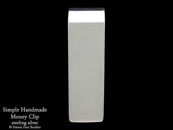 Einfache Handgemachte Geldspange Aus Sterlingsilber von PaxtonJewelry
